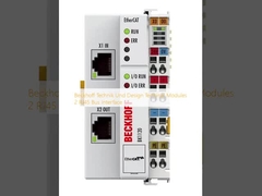 Beckhoff Technik und Design Terminal Modules 2 Interfaz de autobús RJ45 y otros módulos