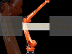 Programación de robots Kuka KR 20 Empilación automática de productos Brazo robótico industrial