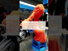Trajes protectores para robots con cremalleras KUKA Los robots evitan la electricidad estática
