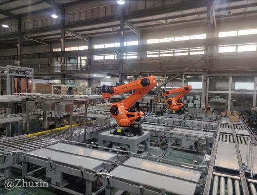 Cómo integrar paletizadores con el software de simulación de robots KUKA kr180pa