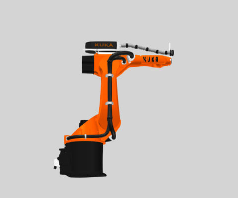 Diseño de paquetes de tuberías de robots personalizados Brazo robótico industrial KR60-3