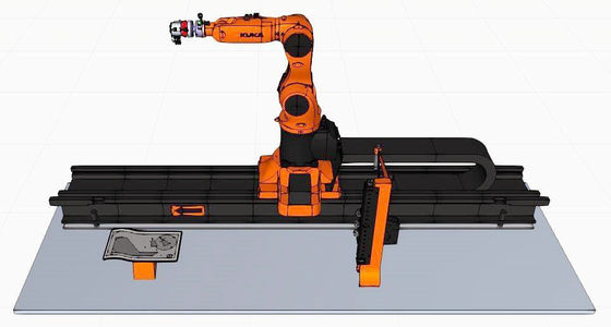 Optimización FEM y estructura de espejo Robot lineal para aplicaciones de trayectoria precisa