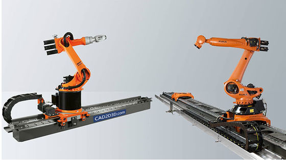 Posición de montaje en el suelo Robot lineal con alta precisión y repetibilidad ±0,02 mm