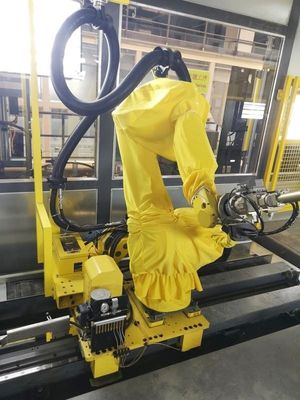 Traje de protección para robots de control de temperatura en entornos peligrosos