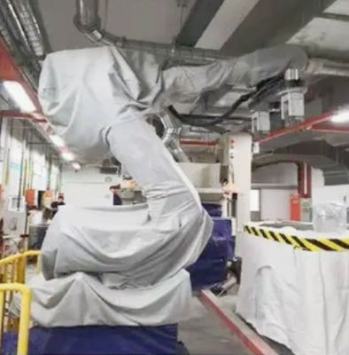 Aplicación de pulverización Ropa protectora robótica a prueba de agua y polvo Personalización