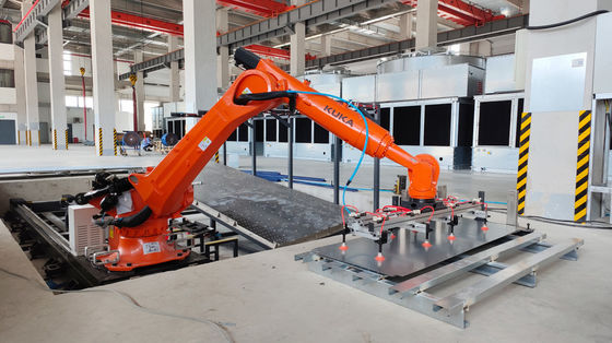 Robots KUKA 210kg 2696mm Alta estabilidad y flexibilidad en la flexión de la hoja de metal