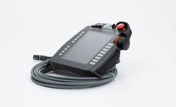 Robot colgante KUKA Smartpad Krc4 Programación de robots industriales